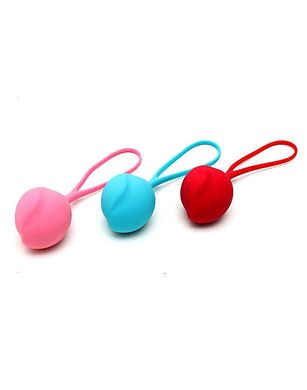 Вагинальные шарики Satisfyer Strengthening Balls (3шт), диаметр 3,8см, вес 62-82-98гр, монолитные
