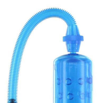 Вакуумна помпа XLsucker Penis Pump Blue для члена довжиною до 18см, діаметр до 4 см