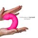 Дилдо з присоскою Adrien Lastic Hitsens 2 Pink, відмінно для страпона, макс діаметр 4 см, довжина 16