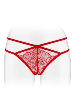 Трусики-стрінги Fashion Secret MYLENE Red з подвійною лінією стегна