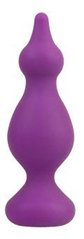 Анальная пробка Adrien Lastic Amuse Medium Purple (M) с двумя переходами, макс. диаметр 3,6 см