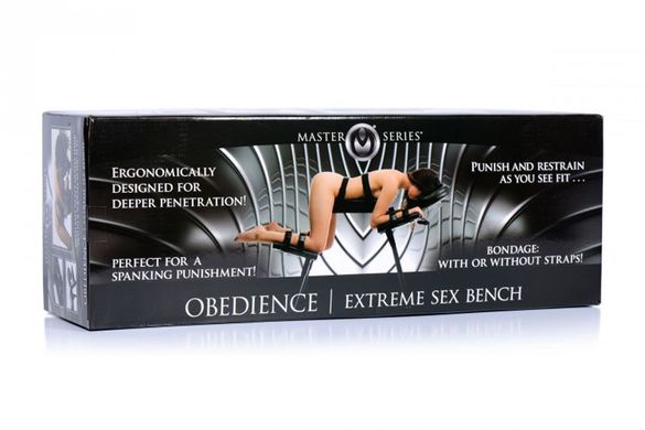 Скамья для экстремального секса с фиксаторами Extreme Sex Bench