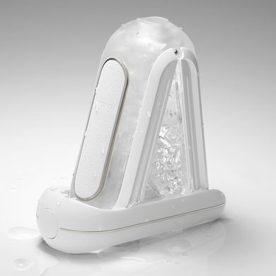 Мастурбатор Tenga Flip Zero Electronic Vibration White, изменяемая интенсивность, раскладной