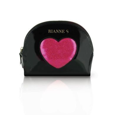 Романтичний набір аксесуарів Rianne S: Kit d'Amour: віброкуля, пір'їнка, маска, чохол-косметичка Bla