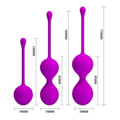 Набор вагинальных шариков PRETTY LOVE BI-014505