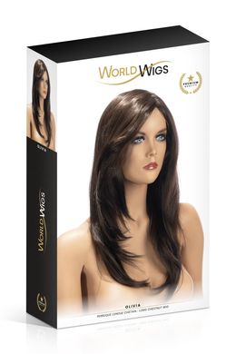 Перука World Wigs OLIVIA LONG CHESTNUT