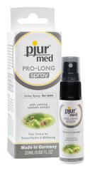 Пролонгувальний спрей pjur MED Prolong Spray 20 мл із натуральним екстрактом дубової кори та пантено