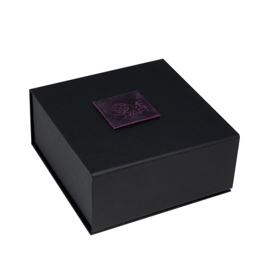 Премиум поножи LOVECRAFT фиолетовые, натуральная кожа, в подарочной упаковке