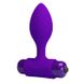 Анальная пробка с вибро Pretty Love Vibra Butt Plug BI-040077-1(фиолетовый)