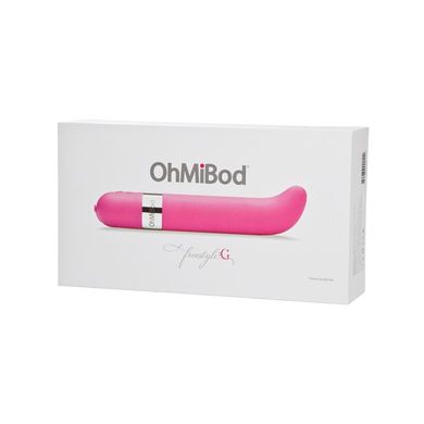 (SALE) Музыкальный вибратор OhMiBod - Freestyle :G Music Pink, стимуляция точки G, беспроводной