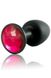Анальна пробка Dorcel Geisha Plug Ruby L з кулькою всередині, створює вібрації, макс. діаметр 4 см