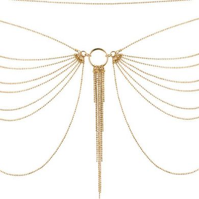Цепочка трусики или лиф Bijoux Indiscrets MAGNIFIQUE Waist Chain - Gold, украшение на тело