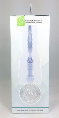 Мастурбатор вагина Fleshlight Ice Lady Crystal, напівпрозорий матеріал і корпус