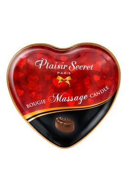 Масажна свічка серце Plaisirs Secrets Chocolate (35 мл)