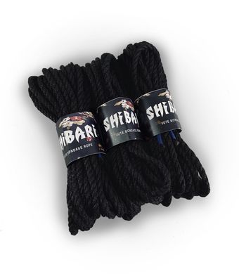 Джутовая веревка для Шибари Feral Feelings Shibari Rope, 8 м черная