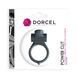 Ерекційне кільце Dorcel Power Clit Black V2 з вібрацією та язичком з щіточкою